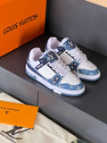 Louis Vuitton Trainer Sneaker Light Blue