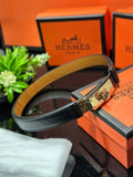 HERMES Δερμάτινη ζώνη