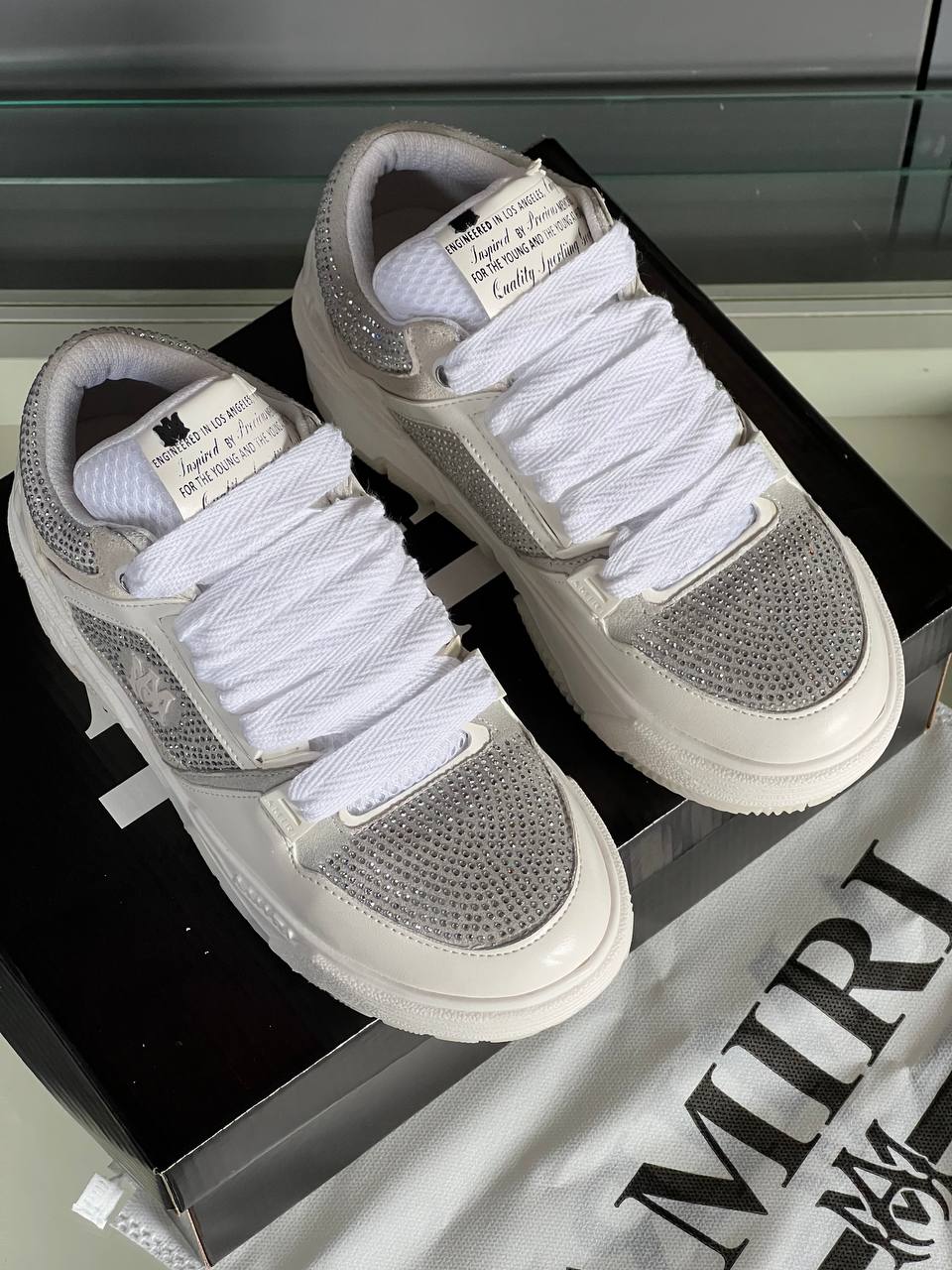 AMIRI Sneker Crystal MA-1