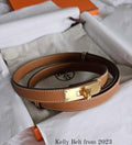 HERMES Δερμάτινη ζώνη